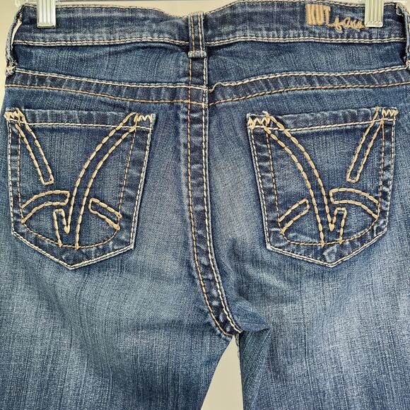 KUT FROM THE KLOTH Blue Stretch Denim Dark Wash 90s Y2K Skinny Jean Size 2 - Picture 7 of 16